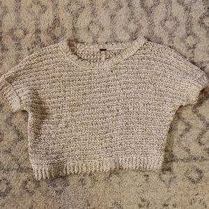 Free people cropped sweater